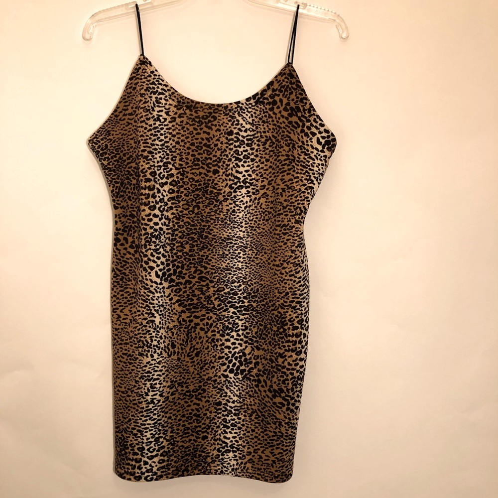 Juemily mini Leopard print Dress size xl